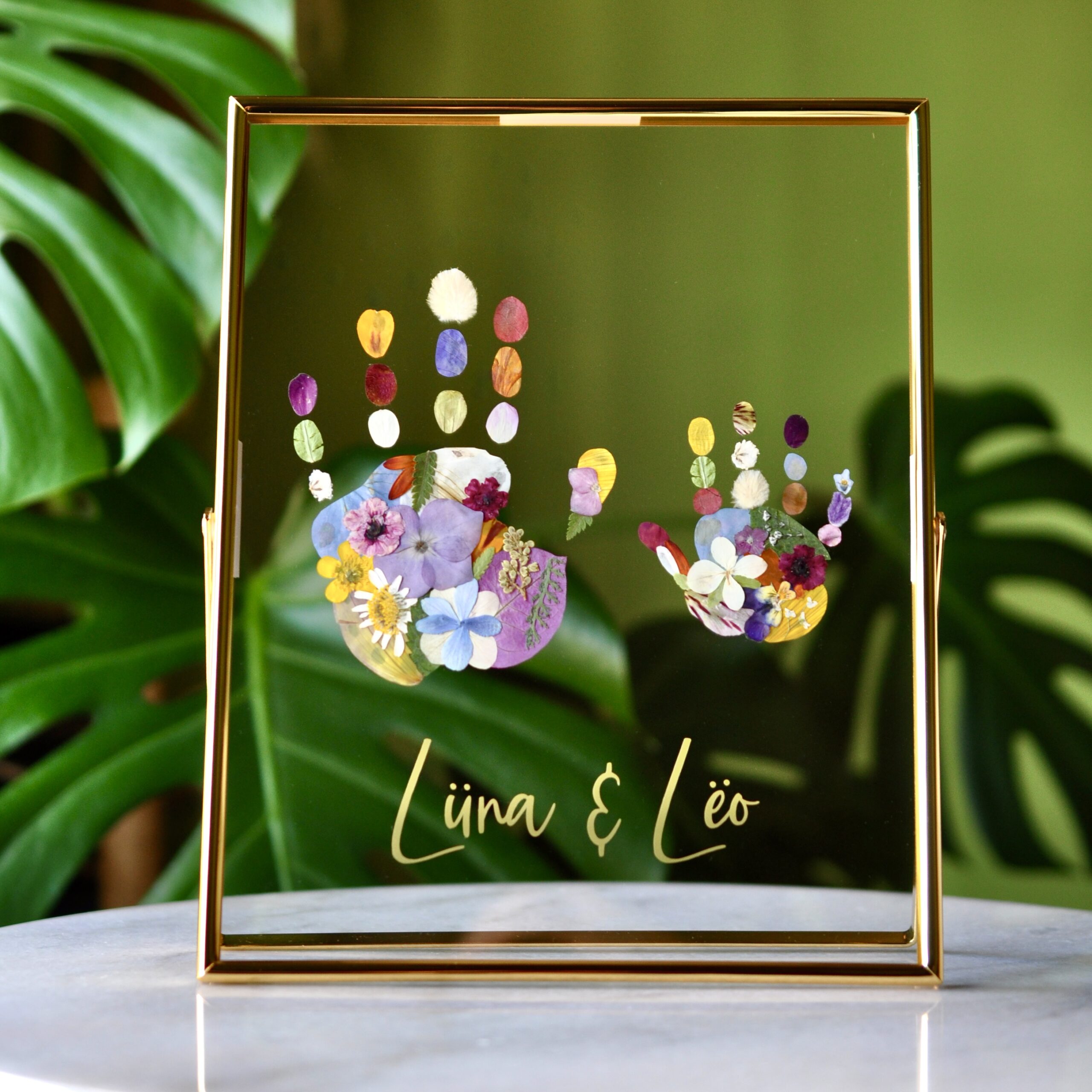 Floral Sibling Keepsake