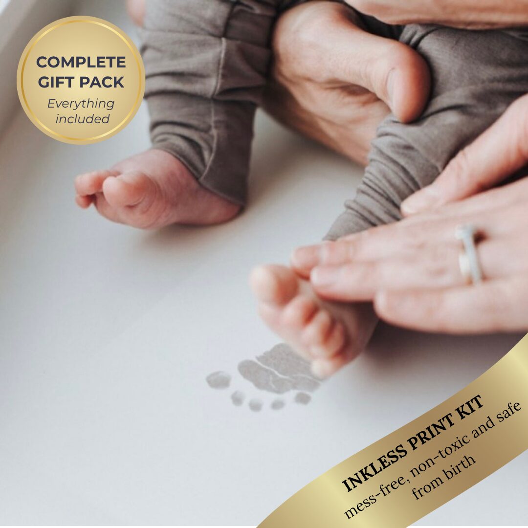 Inkless print kit to take your baby prints mess-free